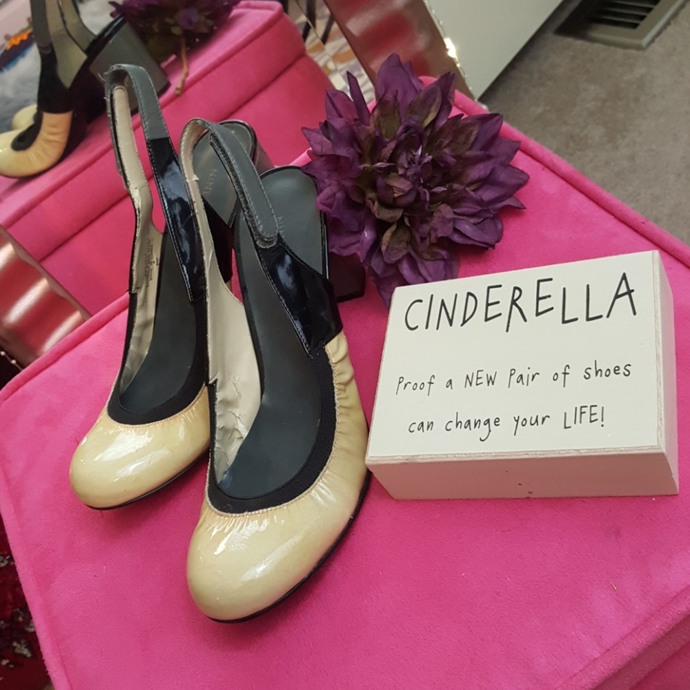 Nine West sling backs